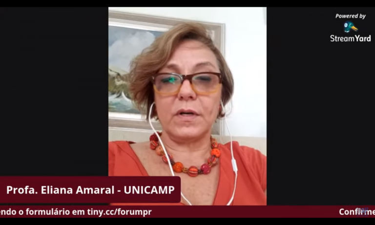 pró-reitora da UNICAMP Profa. Dra. Eliana Amaral