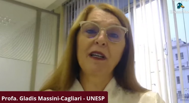 pró-reitora da UNESP Profa. Gladis Massini